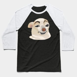 Goofy looking cute dog Baseball T-Shirt